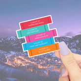 ACOTAR Series Book Stack Sticker