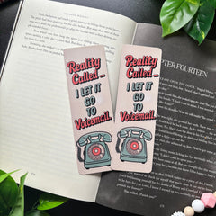 Reality Called bookmark