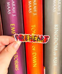 TOG Fireheart Sticker