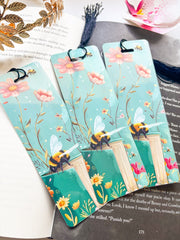 Flowers & Bees Bookmark