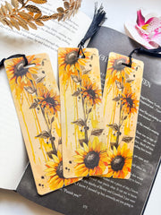 Bright Sunflower Bookmark
