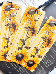 Bright Sunflower Bookmark
