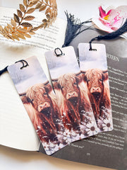 Highland Cow Bookmark