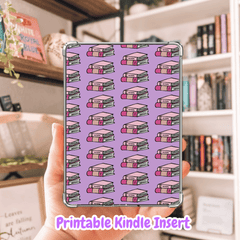 Purple Books Kindle Insert