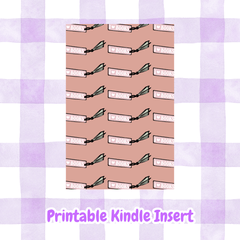 I Heart Books Kindle Insert