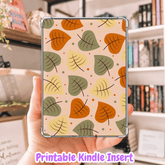 Autumn Leaves Kindle Insert