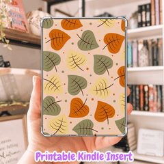 Autumn Leaves Kindle Insert