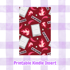 Do Not Disturb Spicy Kindle Insert
