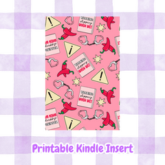 Spicy Smut Kindle Insert
