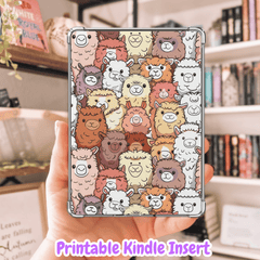 Alpaca Kindle Insert