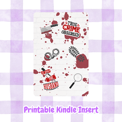 True Crime Kindle Insert