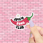 Spicy Book Club Sticker