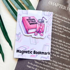 Fully Booked Magnetic Bookmark