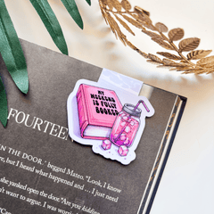 Fully Booked Magnetic Bookmark