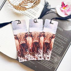Highland Cow Bookmark
