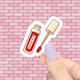 Smut Red No. 69 Sticker