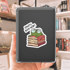 Smutty Bookworm Sticker