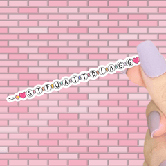 STFUATTDLAGG Beads Sticker