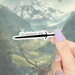 TOG To Whatever End Sticker