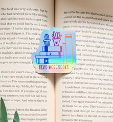 Read More Books Holographic Sticker