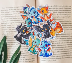 cute baby dragon stickers for kindles