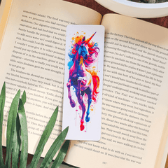 Unicorn Bookmark for Readers - Fiction & Fables - Bookish Merch Shop