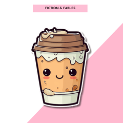 Cute Coffee Sticker 6.0