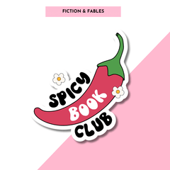 Spicy Book Club Sticker