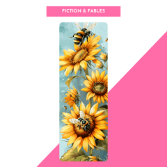 Bumblebees and Sunflowers Bookmark