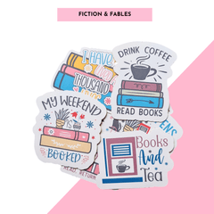 Booklover Sticker Bundle