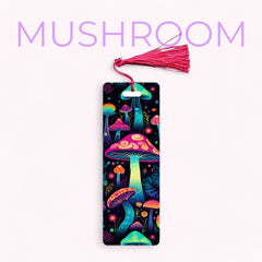 Psychedelic Mushrooms Bookmark