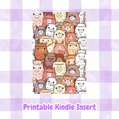 Alpaca Kindle Insert