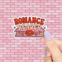 Romance Reader Sticker