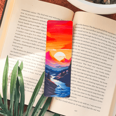 Handmade Nature Bookmark - Fiction & Fables - Bookish Shop - Bookmarks Australia - Reading Bookmarks for Readers and Book Lovers