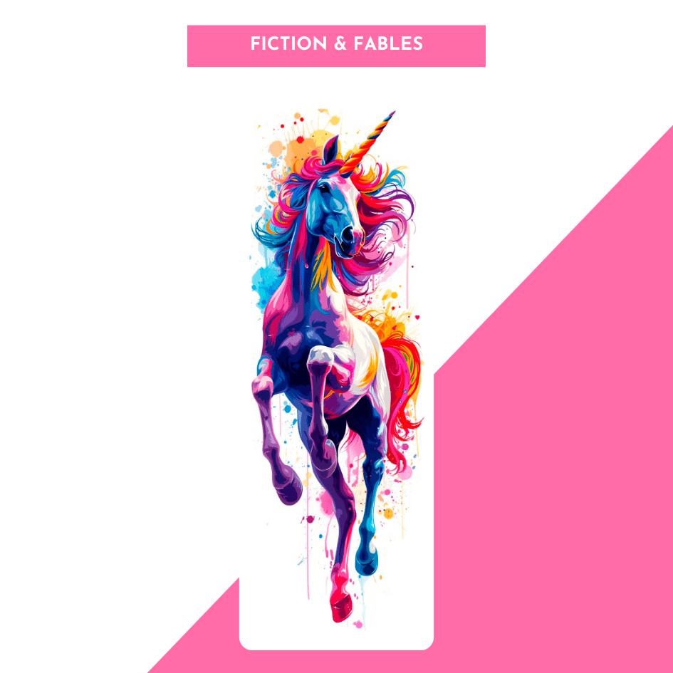 Unicorn Fantasy Bookmark - Fiction & Fables - Bookish Shop