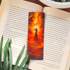 Fantasy Fire Queen Bookmark