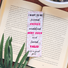 Dark Romance Smut Bookmark