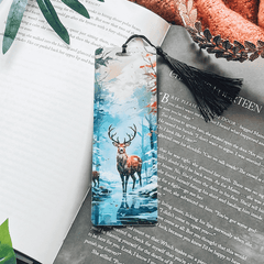 Winter Deer Bookmark