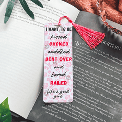 Dark Romance Smut Bookmark