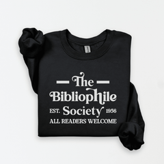 Bibliophile Society Sweatshirt -Black