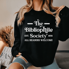 Bibliophile Society Sweatshirt -Black