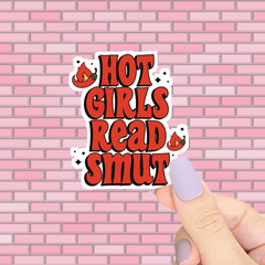 Hot Girls Read Smut Sticker