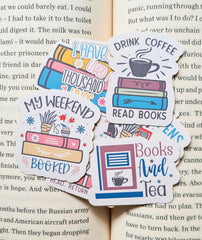 Booklover Sticker Bundle